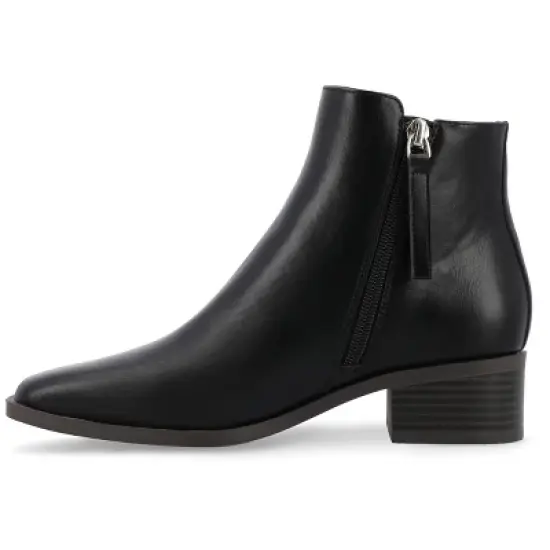 Journee Collection Medium and Wide Width Women's Tru Comfort Foam&trade; Cappri Booties image {1}