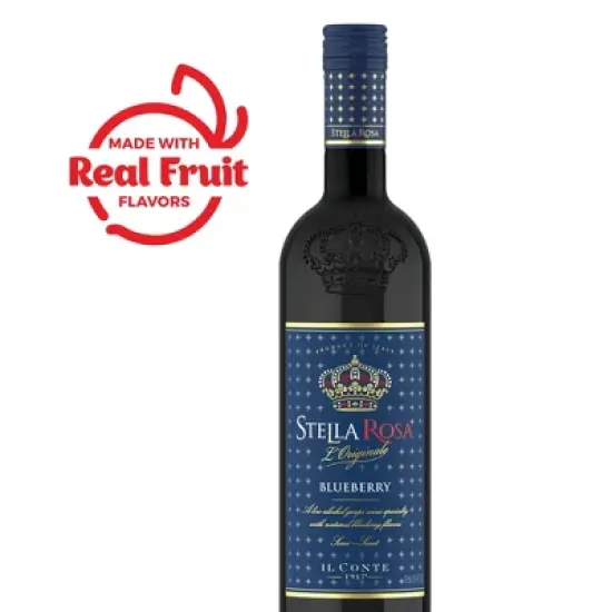 Stella Rosa Blueberry Fruit Wine - 750ml Bottle image {1}