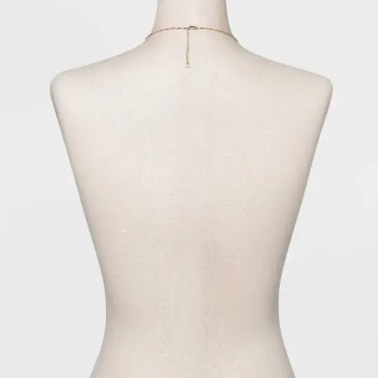 14K Gold Plated 16" Paperlink Chain Necklace - A New Day&trade; image {2}