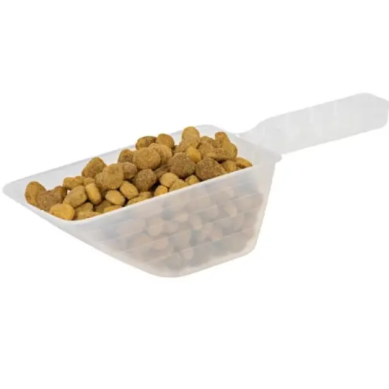 IRIS USA 12 Pack 2 Cup Pet Food Scoop, Clear image {2}