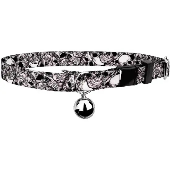 Country Brook Petz Phantom Skulls Cat Collar image {4}
