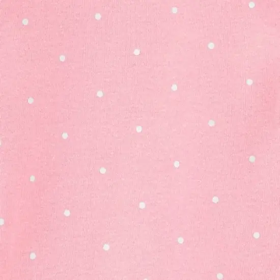 Carter's Just One You&reg; Baby Girls' 6pk Polka Dot and Floral Print Bodysuit - Green/Pink/Gray image {2}