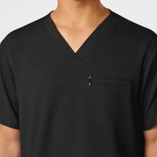 Wink PRO Men's V-Neck Scrub Top image {3}