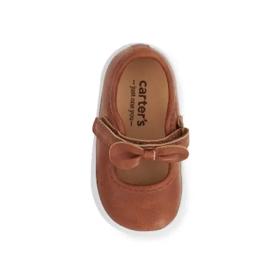 Carter's Just One You&reg;️ Baby Girls' Sneakers - Brown 3 image {2}