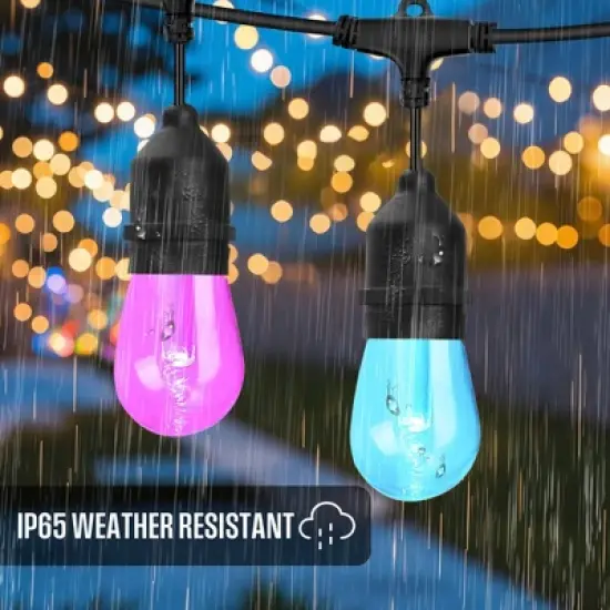 Westinghouse 48 FT., 24 Bulb Color Changing String Light image {4}