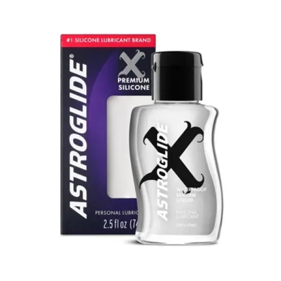 Astroglide X Silicone Personal Lubricants and Enhancers Liquid - 2.5oz image {7}