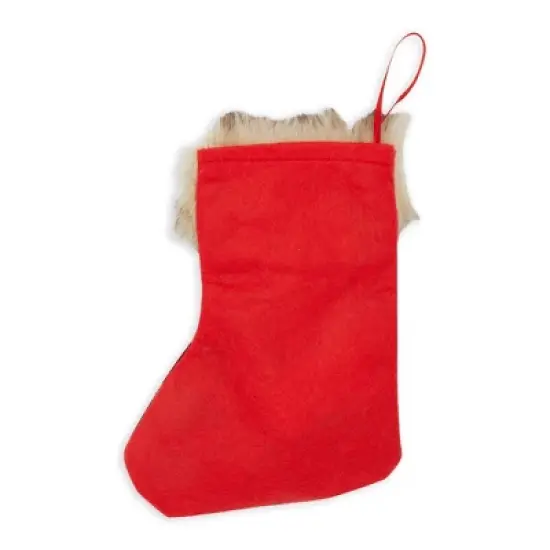 Okuna Outpost 12 Pack Mini Christmas Stockings, Red Buffalo Plaid Holiday Decor (6 x 8 in) image {4}