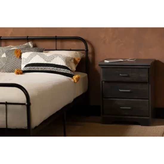 South Shore Versa Nightstand with Charging Station image {2}