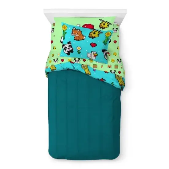 Twin Minecraft Kids' Bed in a Bag image {8}