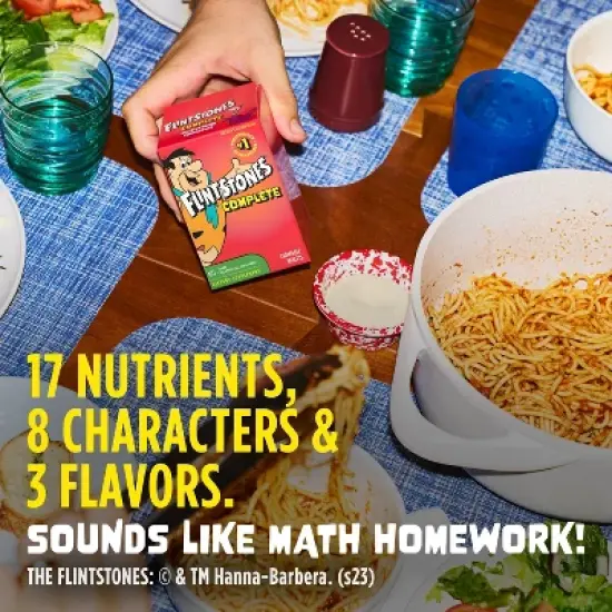 The Flintstones Complete Chewable Kids Vitamins - Fruit Flavors - 70ct image {3}