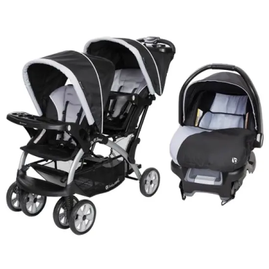 Baby Trend Sit N Stand Travel Double Baby Stroller and Car Seat Combo image {8}
