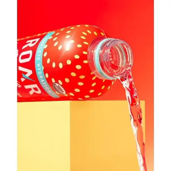 Roar Organic Strawberry Lemonade Enhanced Juice Drink - 18 fl oz Bottle image {5}
