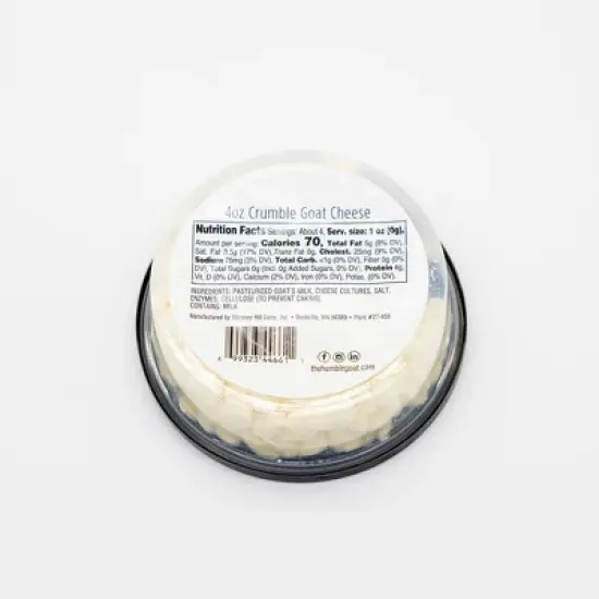 The Humble Goat - Goat Cheese Crumbles - 4oz image {1}