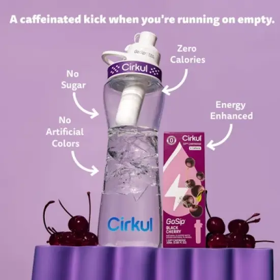 Cirkul GoSip Black Cherry Flavor Cartridge image {6}