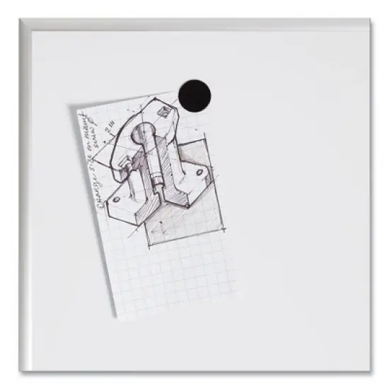 U Brands Heavy-Duty Board Magnets, Circles, Black, 0.75" Diameter, 20/Pack image {3}
