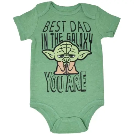 Star Wars Yoda Baby Bodysuit Newborn to Infant  image {7}