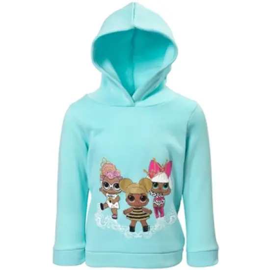 L.O.L. Surprise! Queen Bee Diva Girls Fleece Pullover Hoodie Little Kid to Big Kid image {2}