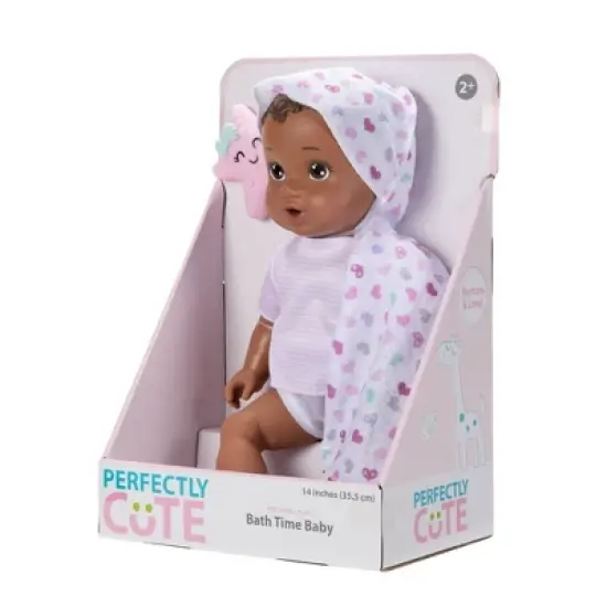 Perfectly Cute Bathtime Baby Doll - Brown Hair image {3}