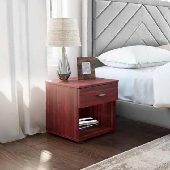 Noah Single Drawer Nightstand - Eco Dream image {9}
