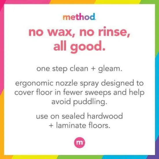 Method Almond Cleaning Products Squirt + Mop Wood Floor Cleaner - 25 fl oz image {5}