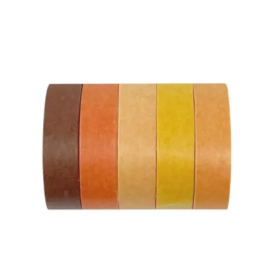 Wrapables Solid Color Washi Tape (Set of 5) image {5}