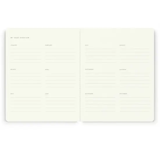 Ramona & Ruth 7.5"x9" 2026 Monthly Planner Check image {1}