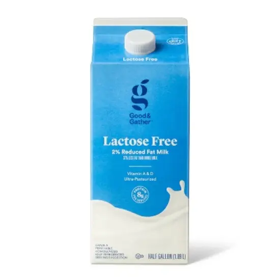 Lactose Free 2% Milk - 0.5gal - Good & Gather&trade; image {5}