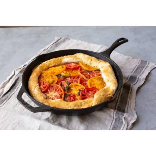 Lodge 6.5" Cast Iron Skillet: Oven & Broiler-Safe, Hand Wash, Gas & Induction Compatible, Black, 1.94 lbs image {3}
