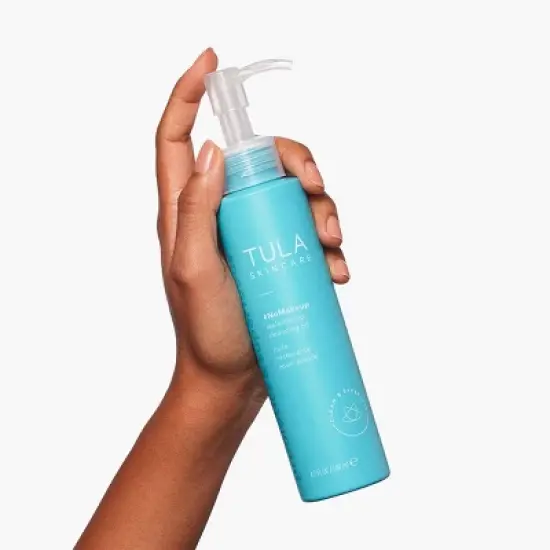 TULA SKINCARE #Nomakeup Replenishing Cleansing Oil - 4.7 fl oz - Ulta Beauty image {4}