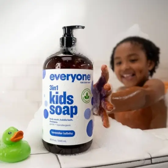 Everyone Kids 3in1 Soap - Lavender Lullaby - 32oz/2pk image {4}