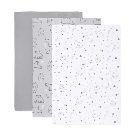 The Peanutshell Celestial Bears 23-Piece Layette Gift Set in Grey/White 0-3 months image {6}