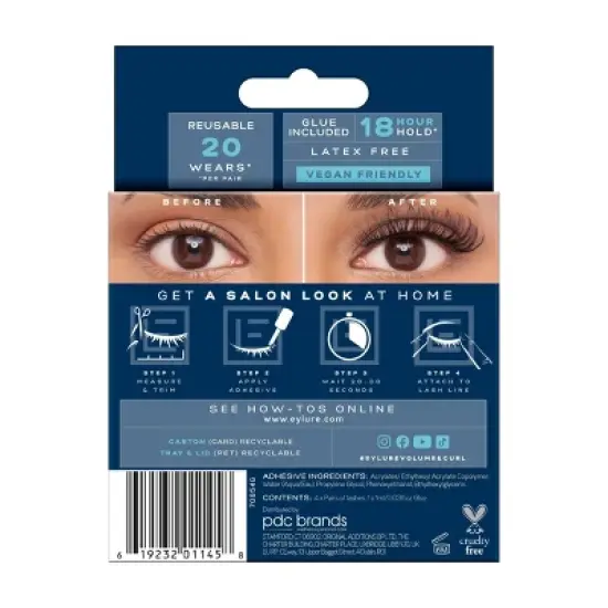 Eylure False Eyelashes - No 114 - 4pc image {6}