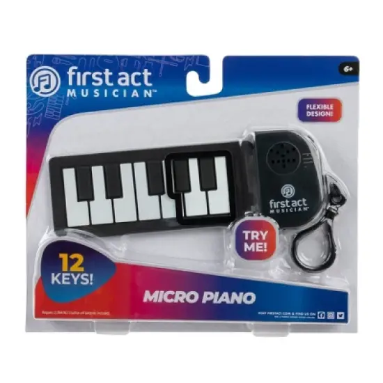 First Act Micro Piano Keychain image {5}