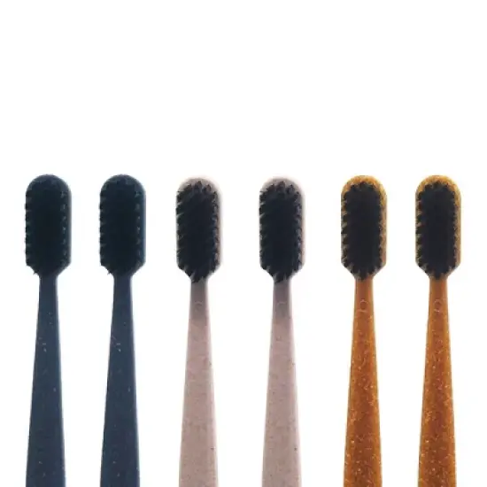 Pursonic Eco-Friendly Cedarwood Toothbrushes - 6ct image {2}