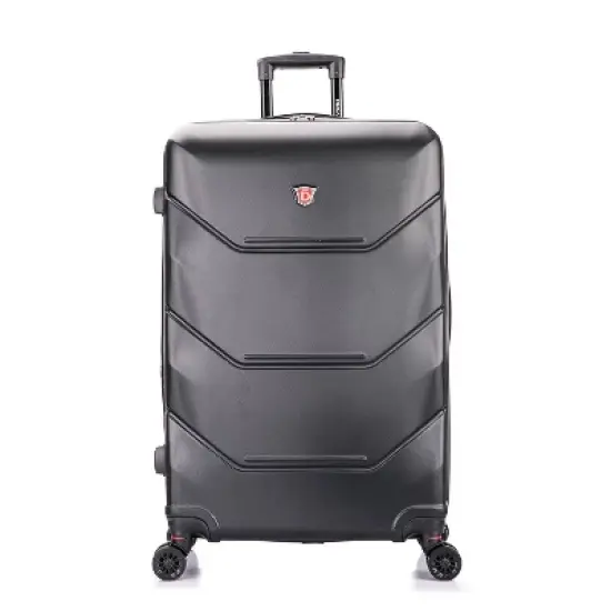 DUKAP Zonix Lightweight Hardside Large Checked Spinner Suitcase image {1}