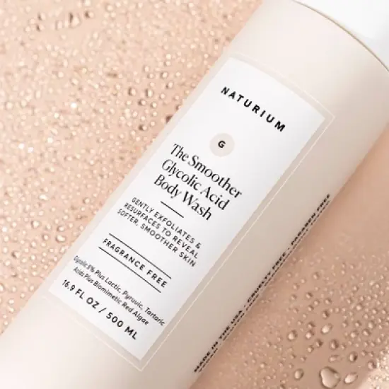 Naturium The Smoother Glycolic Acid Exfoliating Body Wash - 16.9 fl oz image {6}