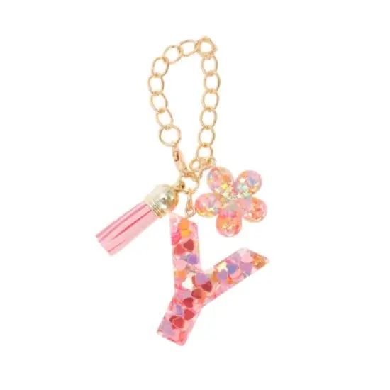 Unique Bargains Flower Letter Water Cup Pendant 1 Pc image {29}