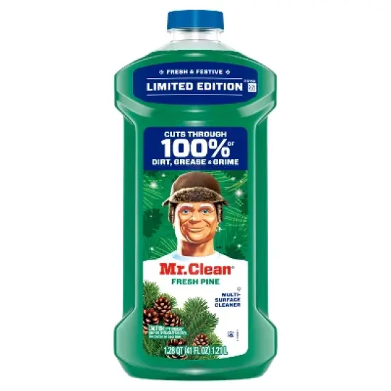 Mr. Clean Fresh Pine Multi Surface-Cleaner Liquid - 41 fl oz image {1}