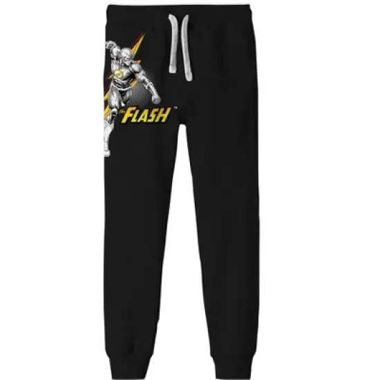 Black & White Flash Youth Boy's Black Sweatpants image {1}