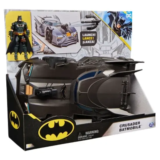DC Comics Crusader Batmobile with Action Figure image {9}