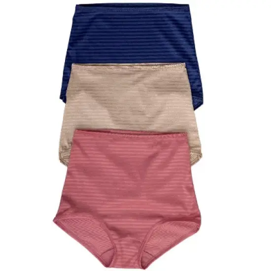 Leonisa  3-pack full coverage classic panties - image {6}