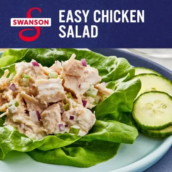 Swanson Premium White Chunk Chicken Breast in Water - 4.5oz image {6}