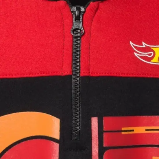 Hot Wheels Fleece Half Zip Hoodie Toddler  image {3}