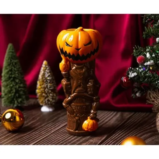 Beeline Creative Geeki Tikis Disney The Nightmare Before Christmas Pumpkin King Ceramic Mug image {3}