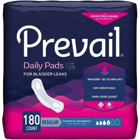 Prevail Incontinence Bladder Control Pads for Women image {13}