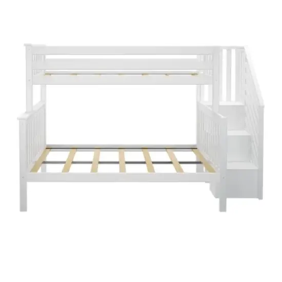 Max & Lily Twin over Full Staircase Bunk Bed image {2}