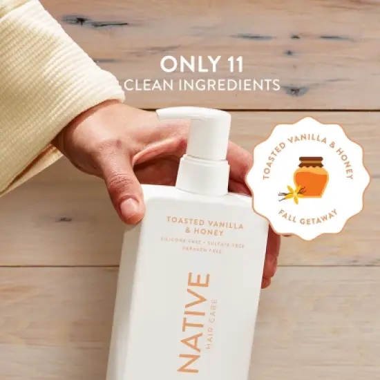 Native Fall Limited Edition Volumizing Toasted Vanilla & Honey Shampoo 16.5 - fl oz image {4}