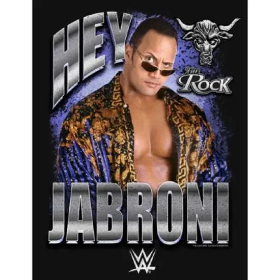Girl's WWE The Rock Hey Jabroni T-Shirt image {1}