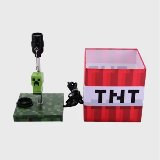 Minecraft TNT Table Lamp (Includes LED Light Bulb) image {2}