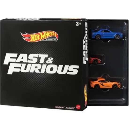 Hot Wheels Premium Fast & Furious  Bundle,  5 Premium Cars image {1}